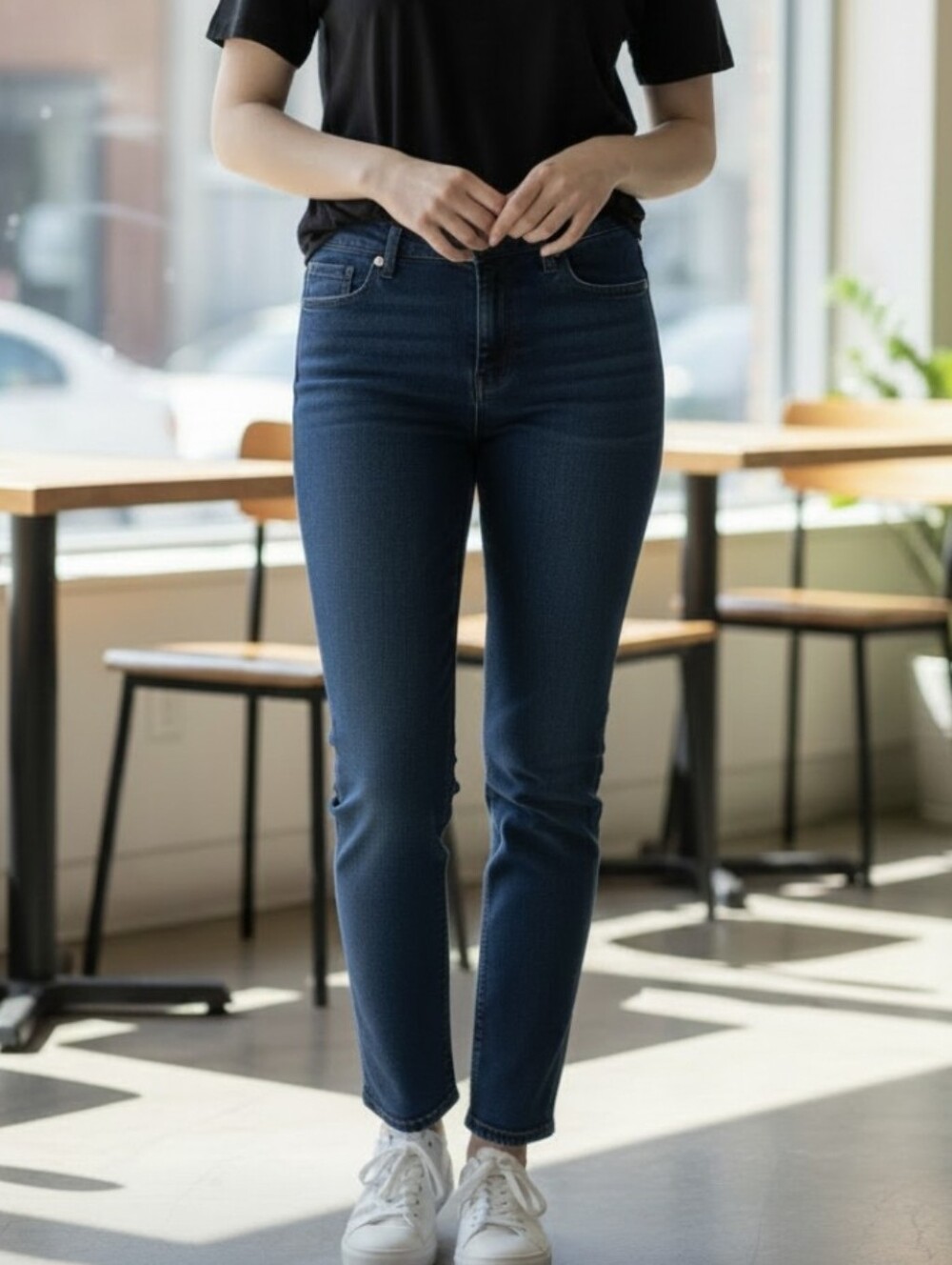 Blank NYC Dark Wash Slim Straight Leg Jeans |Size 6 | Classic 5-Pocket NWOT
